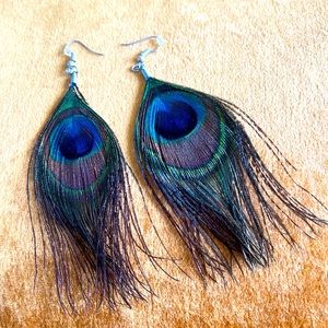 Peacock Earrings